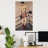 The Large Boxer Poster (Thuiskantoor)