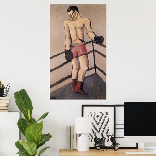 The Large Boxer Poster (Thuiskantoor)