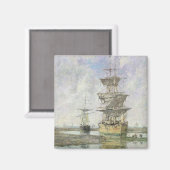 The Large Ship, 1879 (olie op canvas) Magneet (Voorkant / Achterkant)