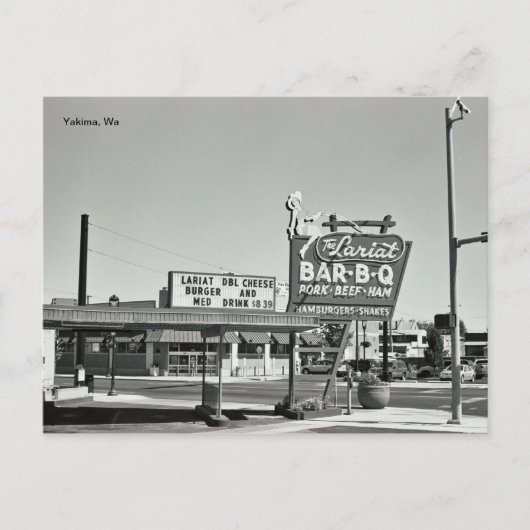 The Lariat - Yakima, WA Briefkaart (Voorkant)