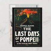 "The last Days of Pompeii" Afbeelding Poster Briefkaart (Voorkant / Achterkant)
