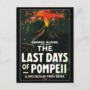"The last Days of Pompeii" Afbeelding Poster Briefkaart