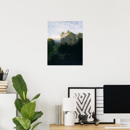 The Last Gleam, 1866 Poster (Thuiskantoor)