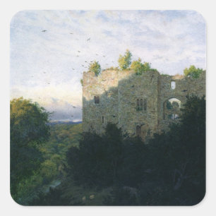 The Last Gleam, 1866 Vierkante Sticker