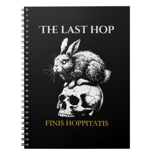 THE LAST HOP NOTITIEBOEK (Voorkant)
