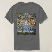 The Last Judgement by Michelangelo T-shirt (Design voorkant)