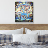 The Last Judgment – Michelangelo Buonarroti Canvas Afdruk (Insitu (Slaapkamer))