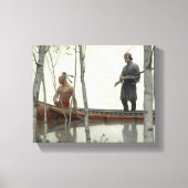 The Last of the Mohicans by N.C. Wyeth Canvas Afdruk (Voorkant)