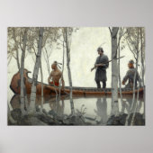 The Last of the Mohicans by N.C. Wyeth Poster (Voorkant)