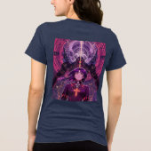 The Last of Us Anime Women's Tri-Blend Tee Tri-Blend Shirt (Achterkant)