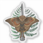 The Last of Us Ellie Tattoo met dolk Sticker (Voorkant)