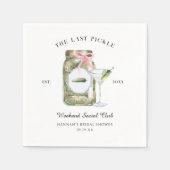 The Last Pickle | Meidenavondje Servet (Voorkant)