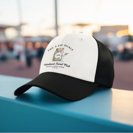 The Last Pickle | Meidenavondje Trucker Pet