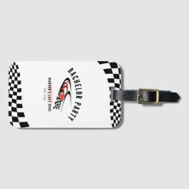 The Last Ride Bachelor Party Trucker  Bagagelabel