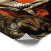 The Last Sacrament of St. Jerome, 1614 Poster (Hoek)