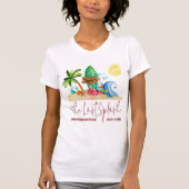 The Last Splash, Strand, Surfthema Jubileumfeestje T-shirt (Voorkant)