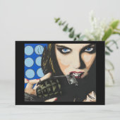 ‘The Last Straw’ Painting on a Small-Scale Print  Kaart (Staand voorkant)