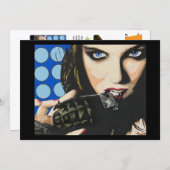 ‘The Last Straw’ Painting on a Small-Scale Print  Kaart (Voorkant / Achterkant)