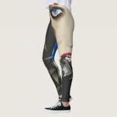 ‘The Last Straw’-schildering op een Leggings (Links)