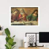 The Last Supper, 1480 (fresco) (detail van 61997) Poster (Thuiskantoor)