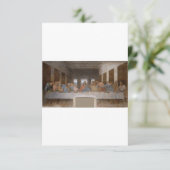 The Last Supper 1495 1498 by Leonardo da Vinci Bedankkaart (Staand voorkant)