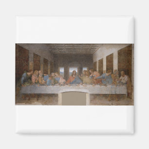 The Last Supper 1495 1498 by Leonardo da Vinci Magneet