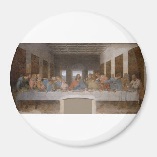 The Last Supper 1495 1498 by Leonardo da Vinci Magneet