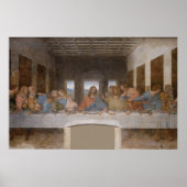 The Last Supper 1495 1498 by Leonardo da Vinci Poster (Voorkant)