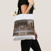 The Last Supper 1495 1498 by Leonardo da Vinci Tote Bag (Dichtbij)