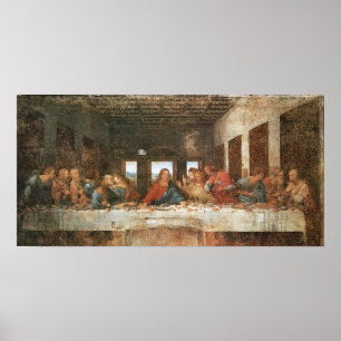 The Last Supper, 1495-1997, Leonardo da Vinci Poster
