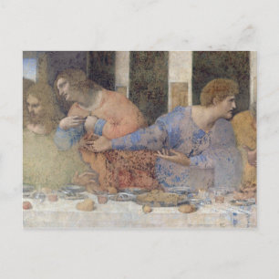 The Last Supper, 1495-97 2 Briefkaart