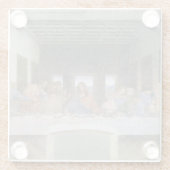 The Last Supper, 1495-97 2 Glazen Onderzetter (Achterkant)