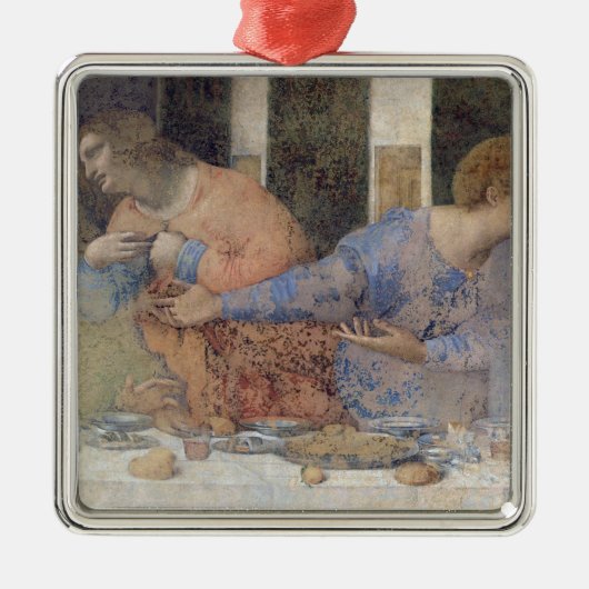 The Last Supper, 1495-97 2 Metalen Ornament (Voorkant)