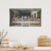 The Last Supper, 1495-97 2 Poster (Keuken)