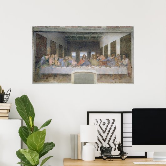 The Last Supper, 1495-97 2 Poster (Thuiskantoor)
