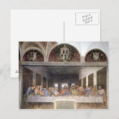 The Last Supper, 1495-97 3 Briefkaart (Voorkant / Achterkant)