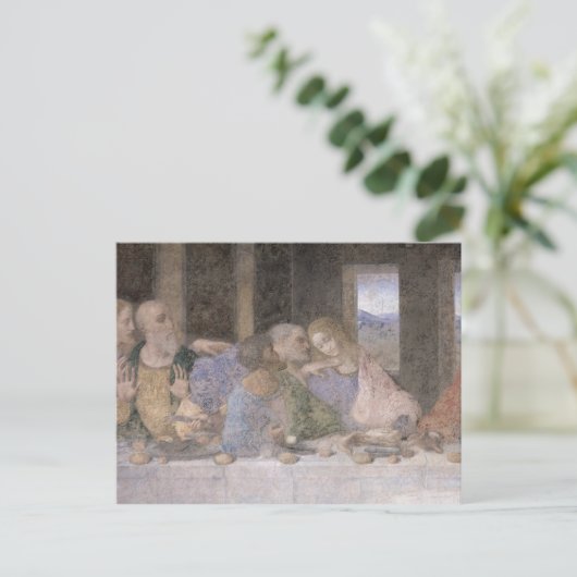 The Last Supper, 1495-97 3 Briefkaart (Staand voorkant)