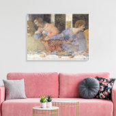 The Last Supper, 1495-97 3 Canvas Afdruk (Insitu (Woonkamer))
