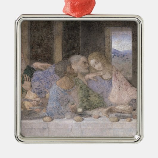 The Last Supper, 1495-97 3 Metalen Ornament (Voorkant)