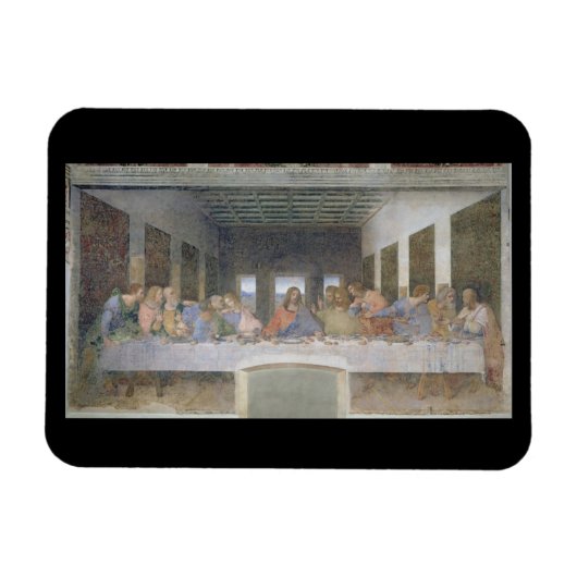 The Last Supper, 1495-97 (fresco) Magneet (Horizontaal)