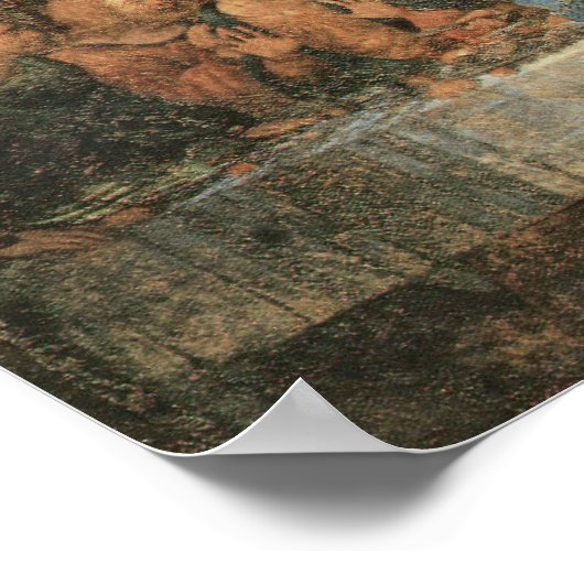 The Last Supper, 1495-97, Leonardo da Vinci Poster (Hoek)