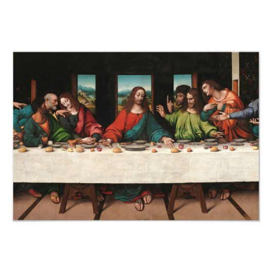 The Last Supper, 1515-1520, van Giampietrino Foto Afdruk (Voorkant)