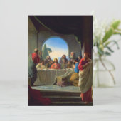 The Last Supper by Carl Bloch Bedankkaart (Staand voorkant)