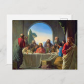 The Last Supper by Carl Bloch Briefkaart (Voorkant / Achterkant)