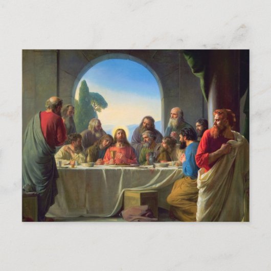The Last Supper by Carl Bloch Briefkaart (Voorkant)