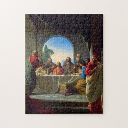 The Last Supper by Carl Bloch Legpuzzel (Verticaal)