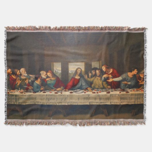 The Last Supper by Leonardo da Vinci Deken (Voorkant)