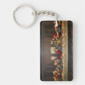 The Last Supper by Leonardo da Vinci Sleutelhanger (Voorkant)