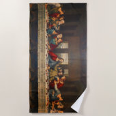 The Last Supper by Leonardo da Vinci Strandlaken (Voorkant)
