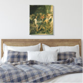 The Last Supper, c.1630-31 Canvas Afdruk (Insitu (Slaapkamer))